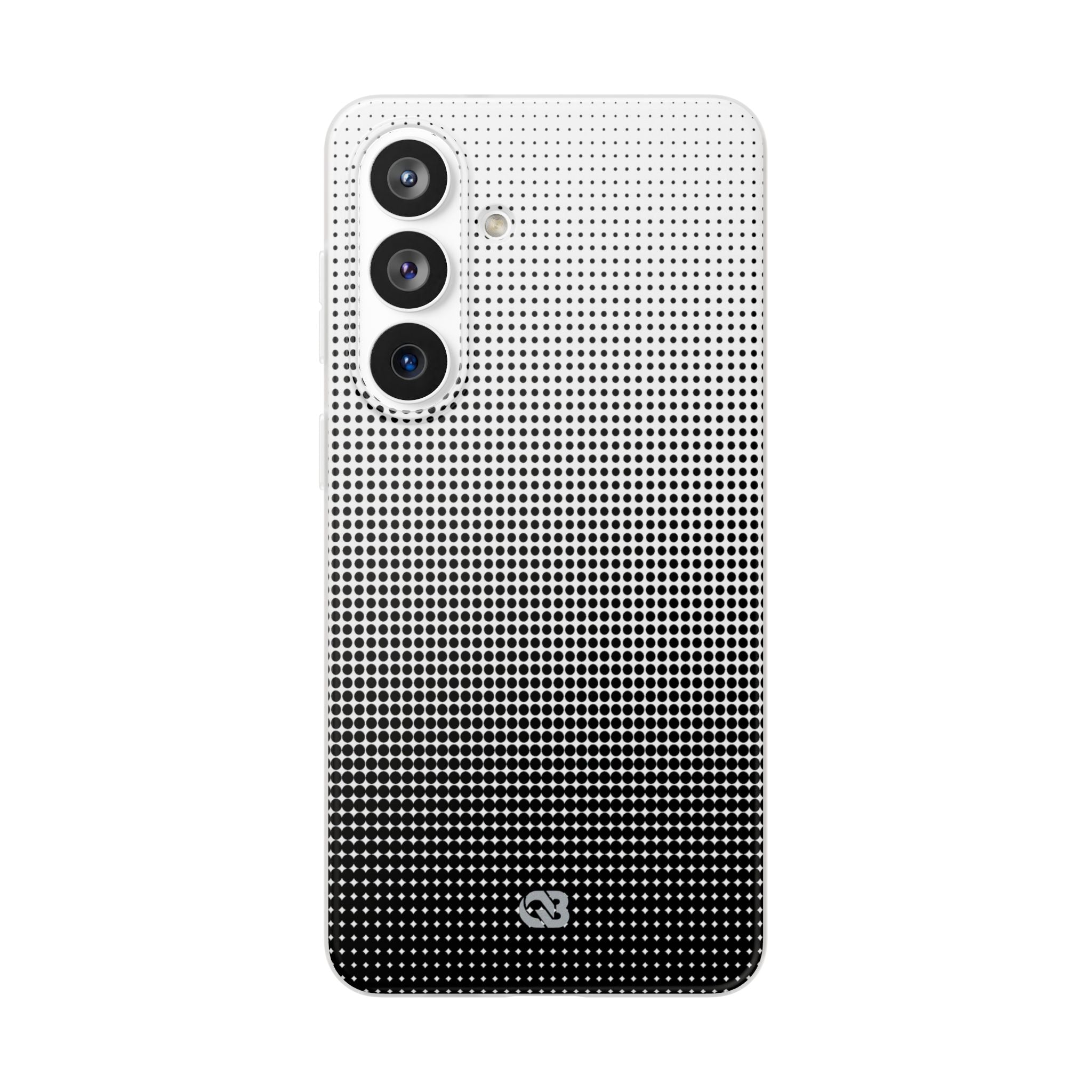 Black Lite Phone Case for Samsung - Obsidian Halftone Flux