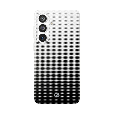 Black Lite Phone Case for Samsung - Obsidian Halftone Flux