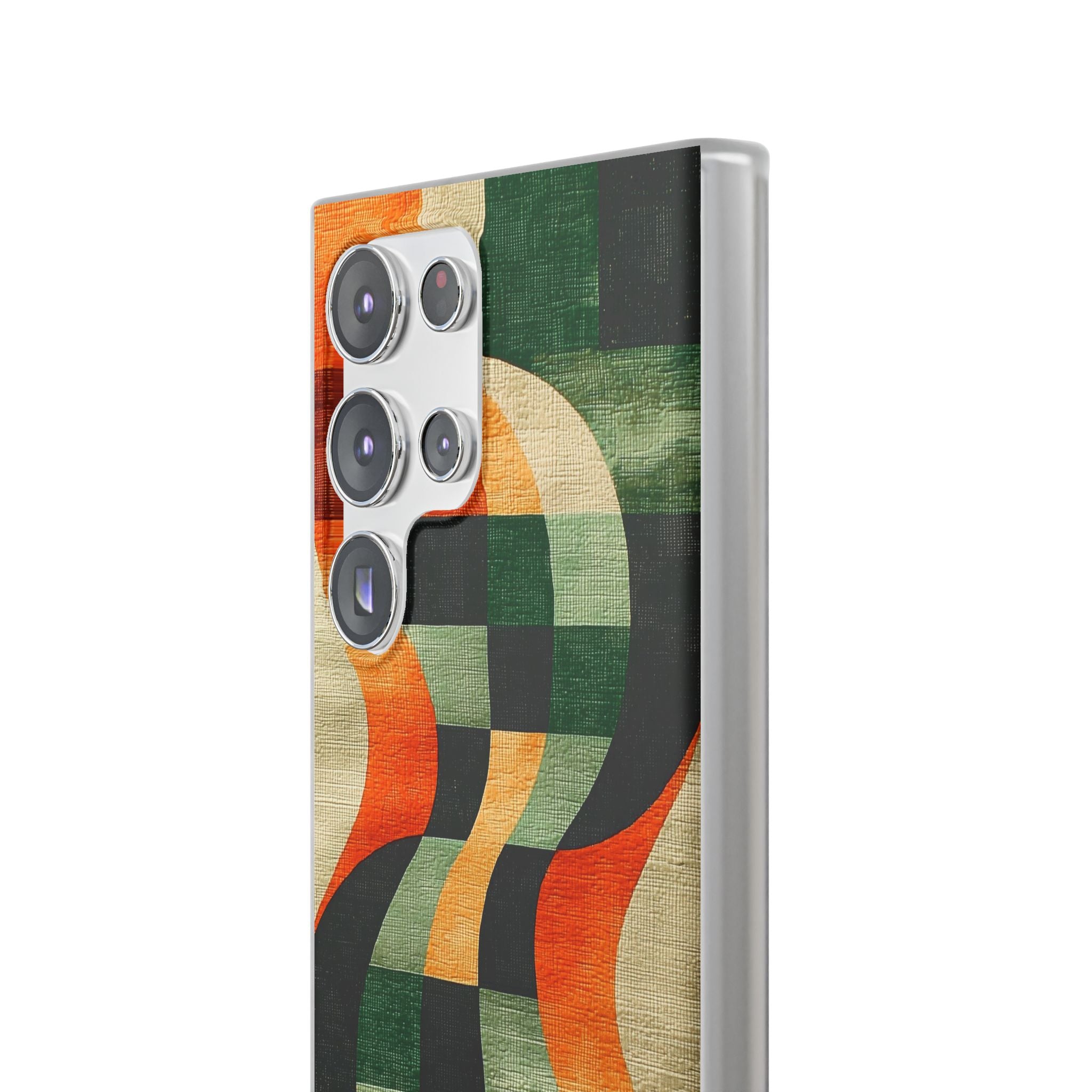 Burnt Orange Curve · Soft Handyhülle für Samsung