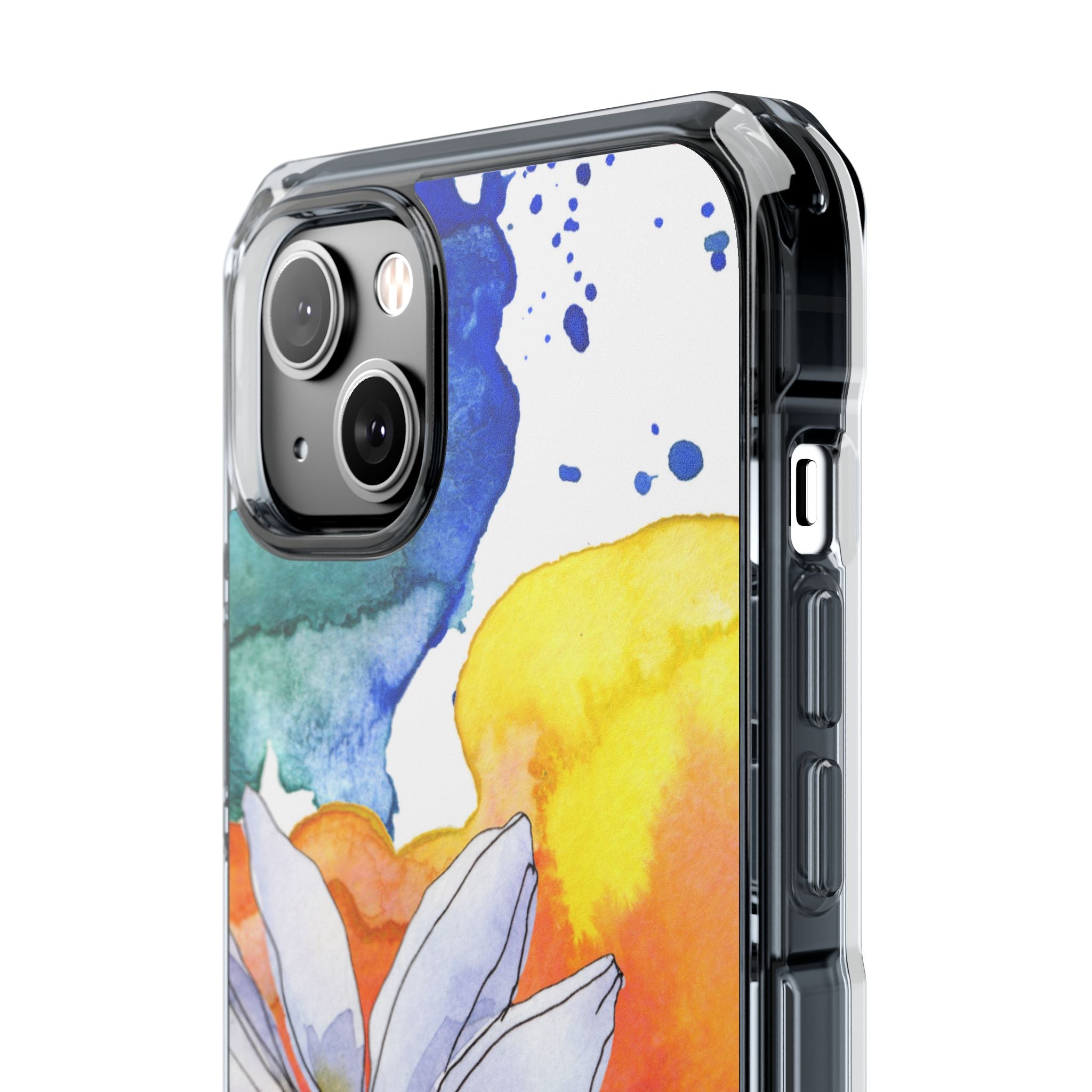 Vivid Bloom Splatter · Impact Phone Case for iPhone · Magsafe
