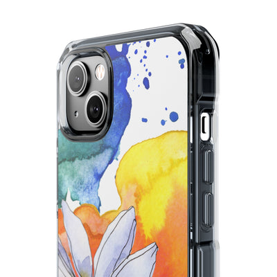 Vivid Bloom Splatter · Impact Phone Case for iPhone · Magsafe