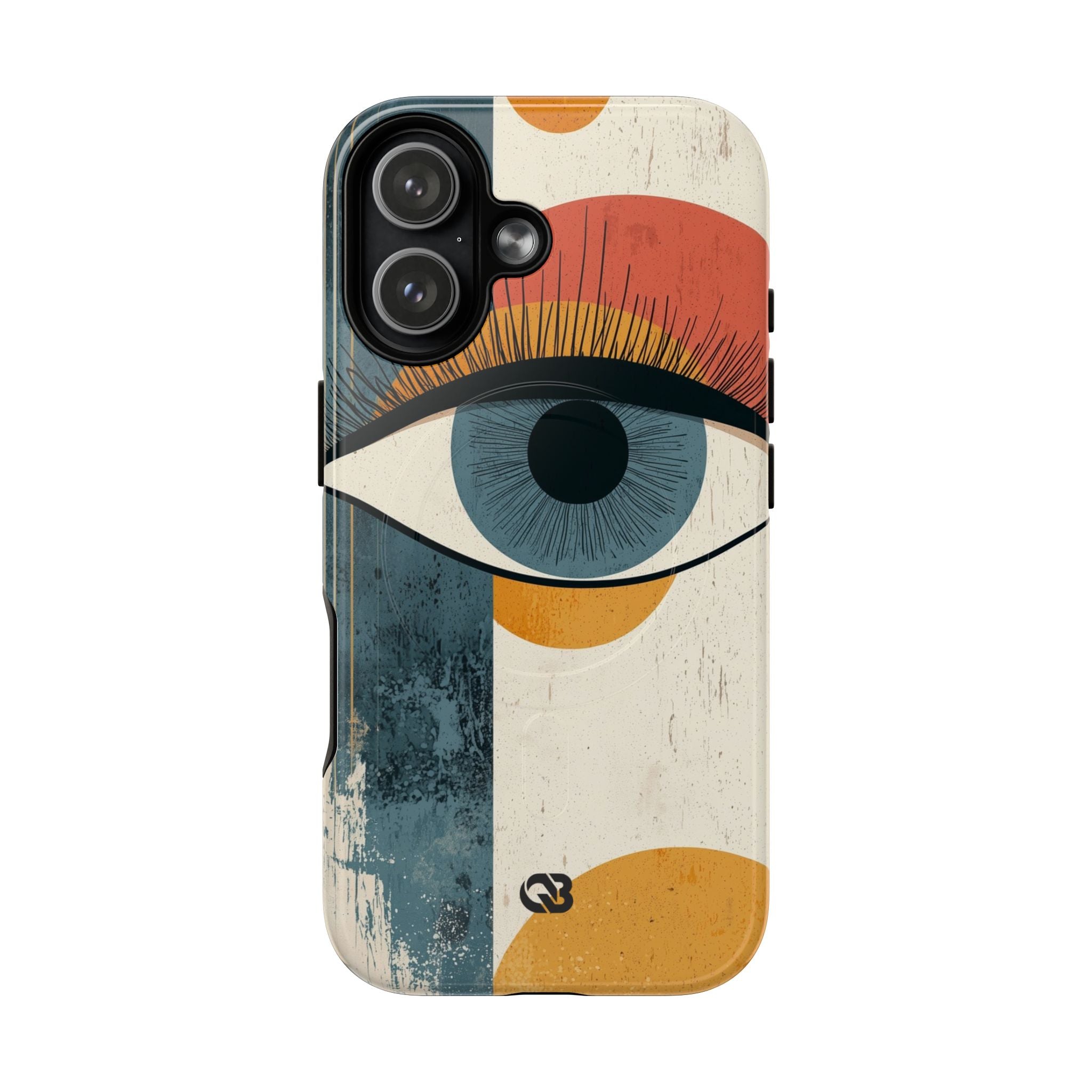 Distressed Azure Ocular · Tough+ Phone Case for iPhone · Magsafe