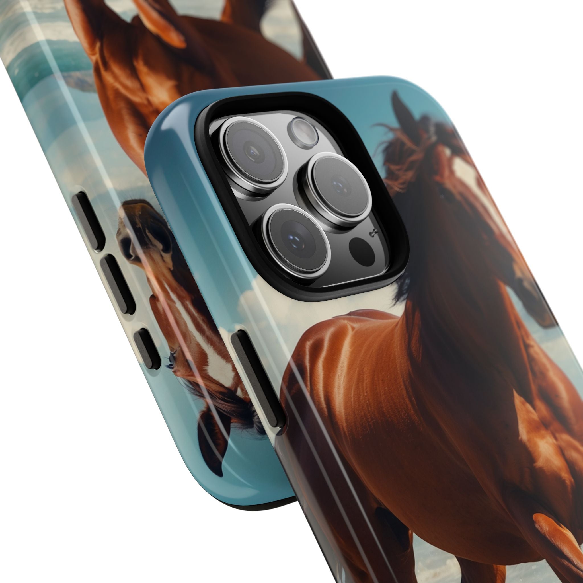 Blazing Horse iPhone 16 Pro Max Skal - Tough