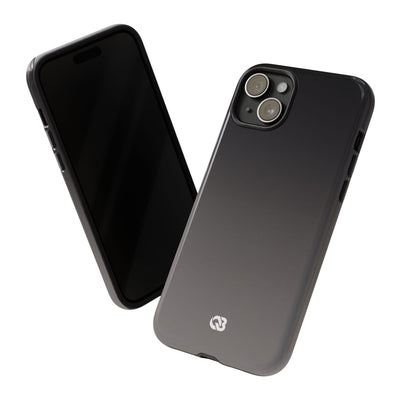 Obsidian Fade · Tough Phone Case for iPhone · Black