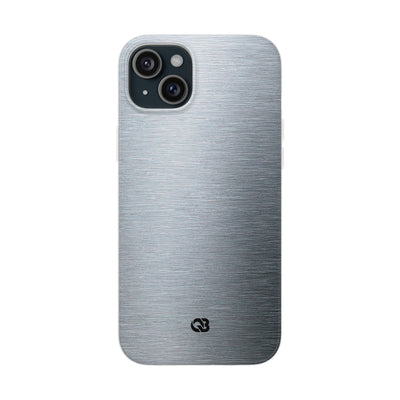 Brushed Aluminum · Lite Phone Case for iPhone ·  Silver