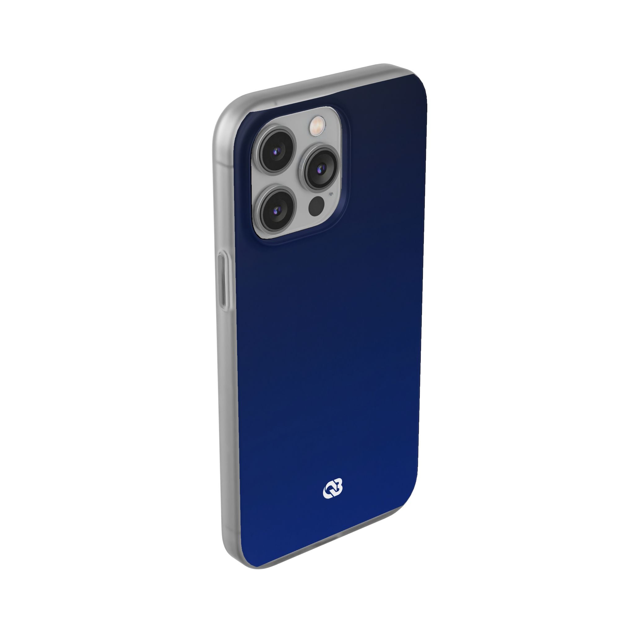Blue Lite Phone Case for iPhone - Midnight Cobalt Fade