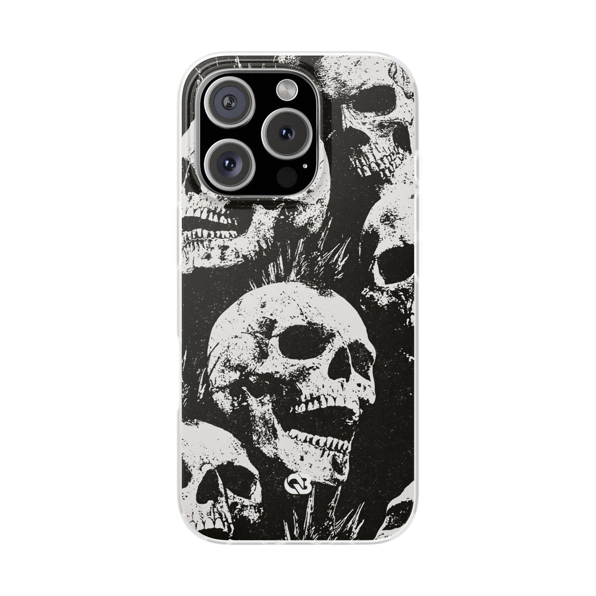 Punk Skull Riot · Lite Phone Case for iPhone ·  Black