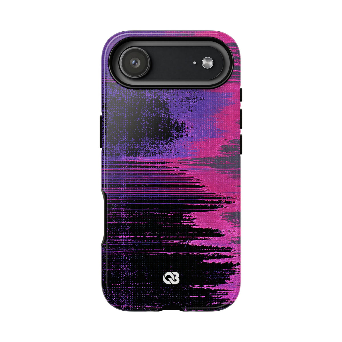 Neon Signal Shift · Tough Phone Case for iPhone · Purple