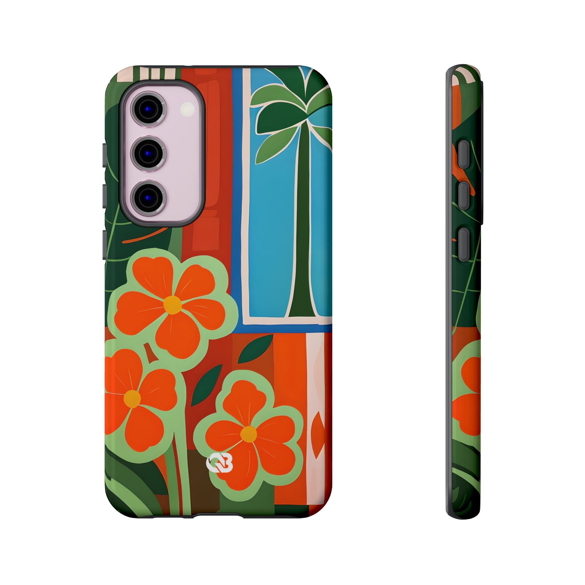 Vivid Jungle Collage · Tough Coque de téléphone pour Samsung