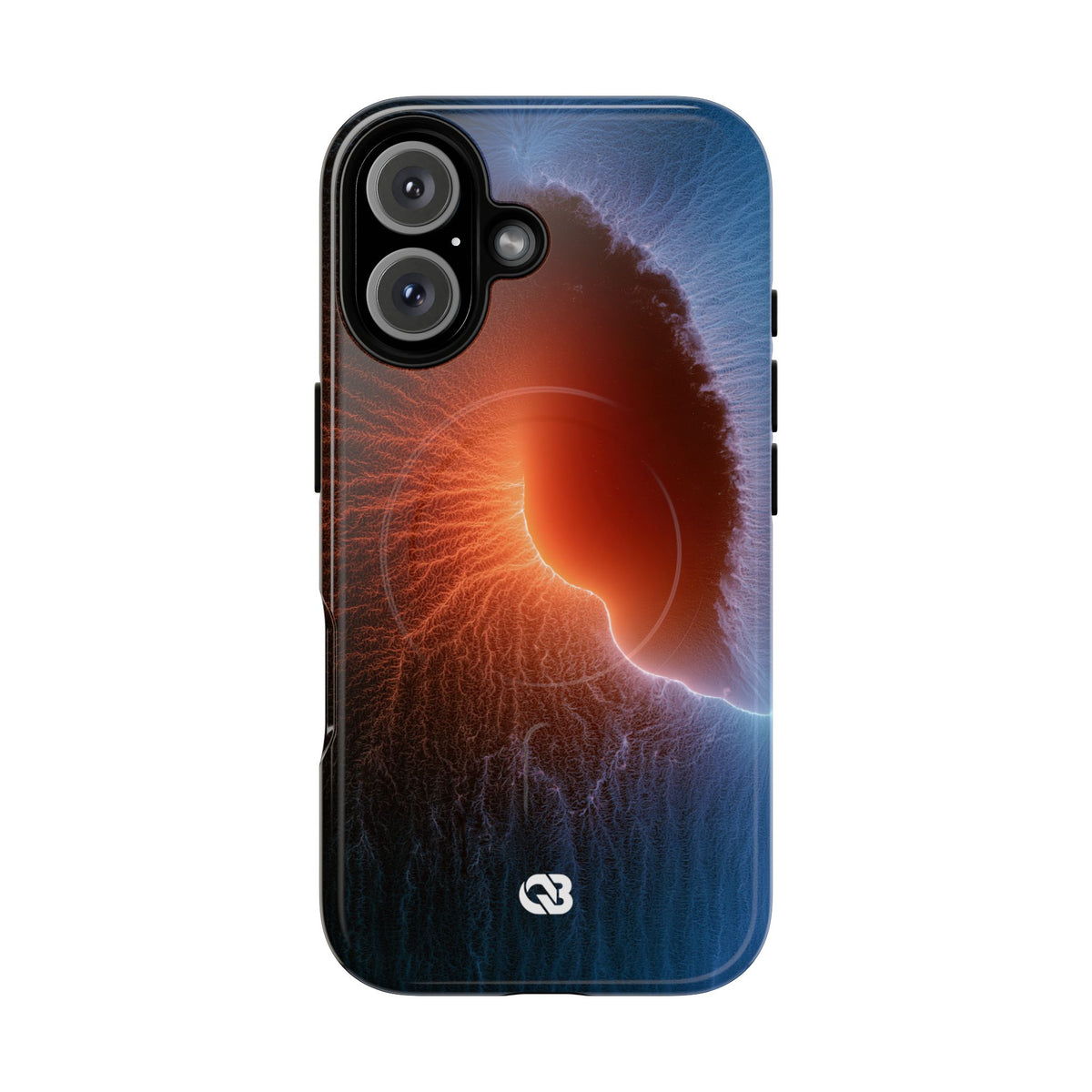 Thermal Aura Pulse · Tough 2.0 Magnetic Phone Case for iPhone · Blue