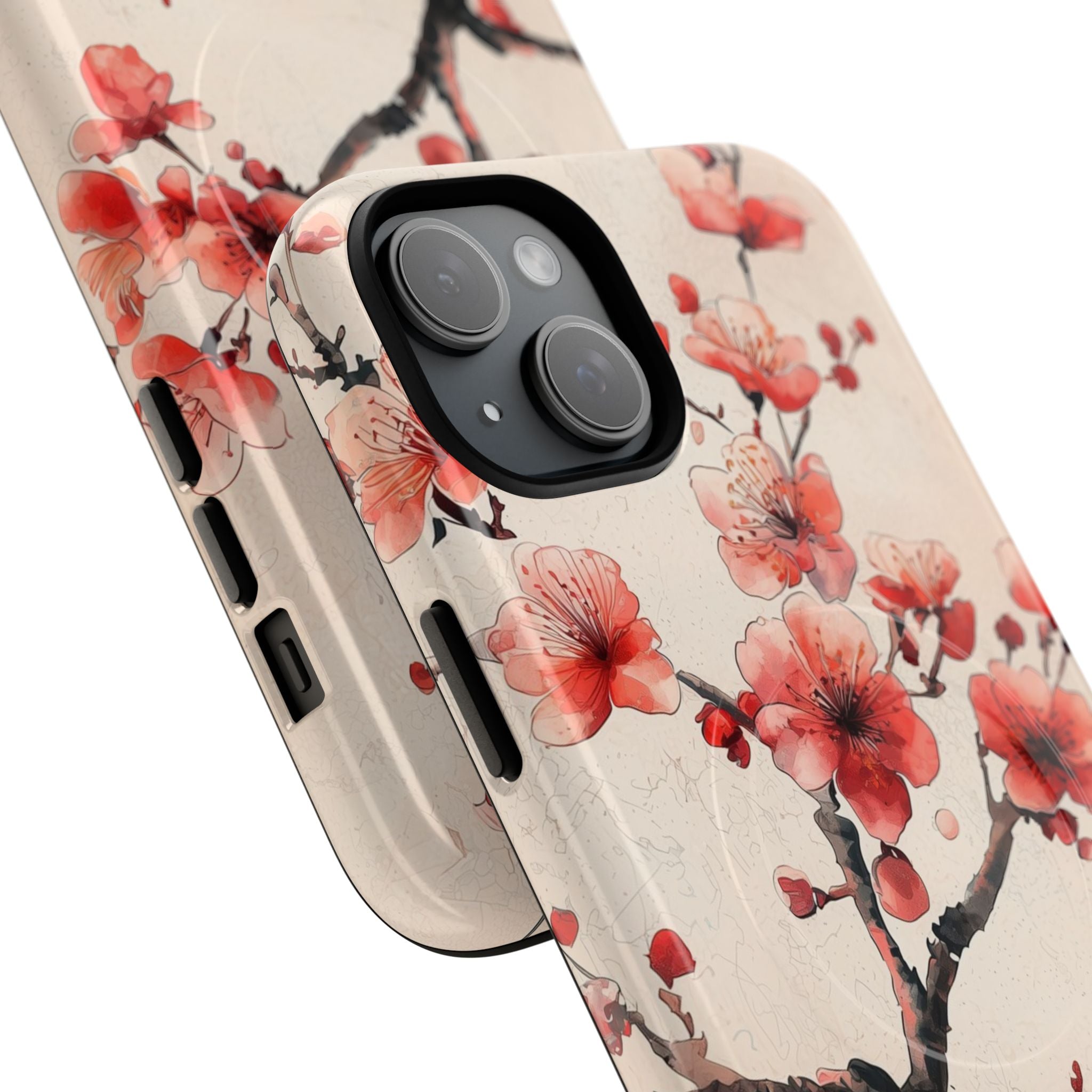 Blossom Shadow iPhone 15 Plus Case - Tough+
