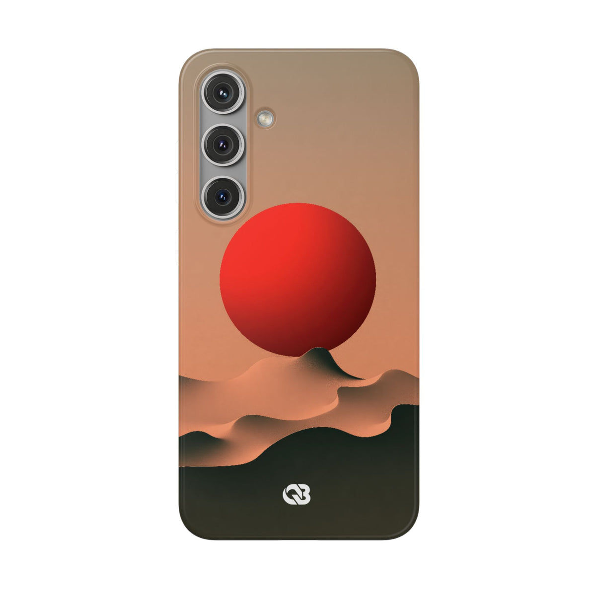 Crimson Sol Ridge · Lite Phone Case for Samsung · Red