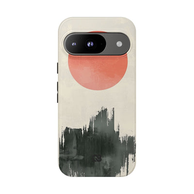 Crimson Sun Strokes · Tough Etui na telefon dla Google Pixel