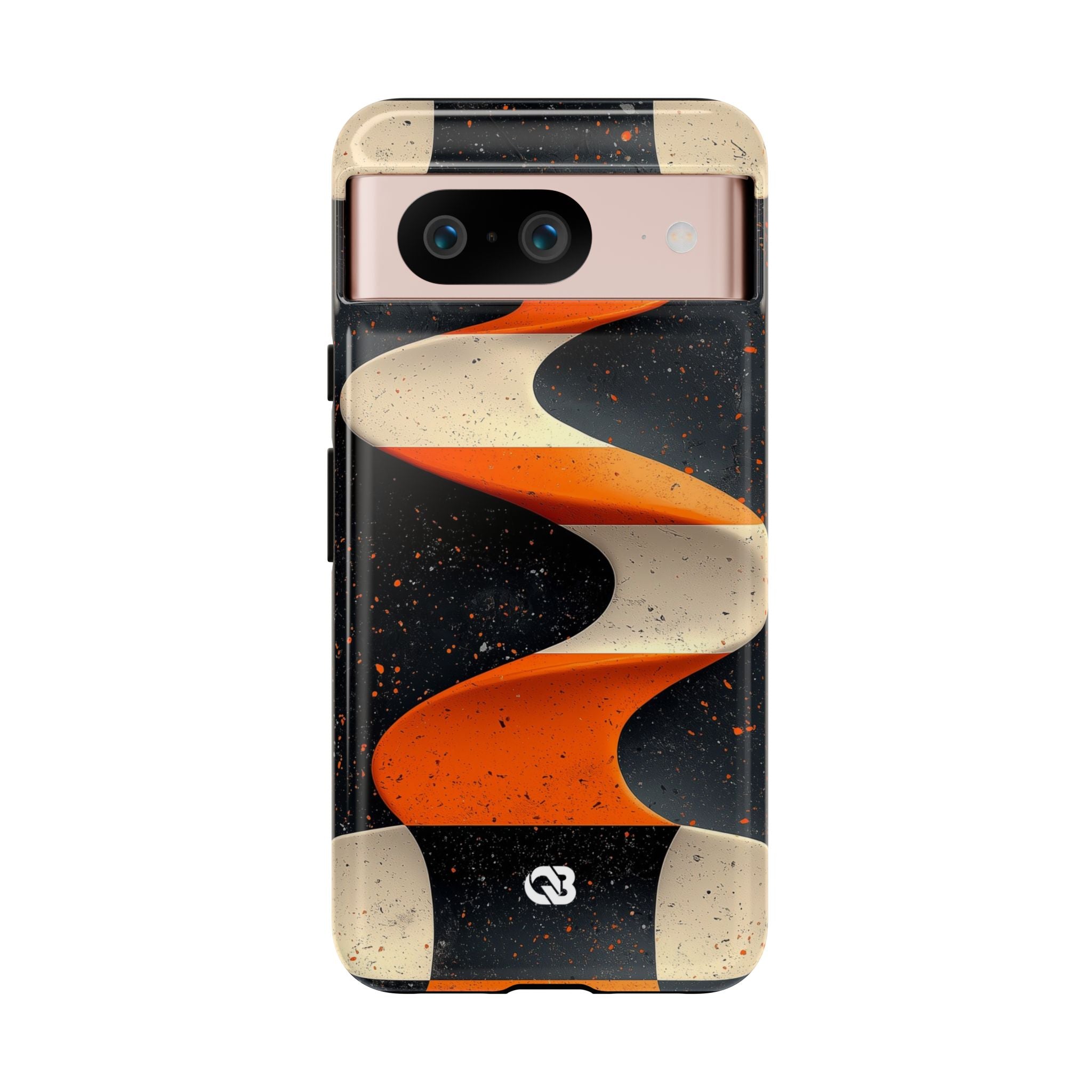 Orange Grit Twist · Tough Phone Case for Google Pixel