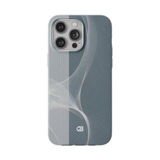 Grey Lite Phone Case for iPhone - Slate Mesh Horizon