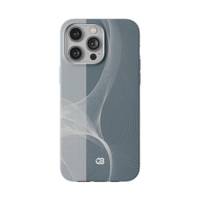 Grey Lite Phone Case for iPhone - Slate Mesh Horizon