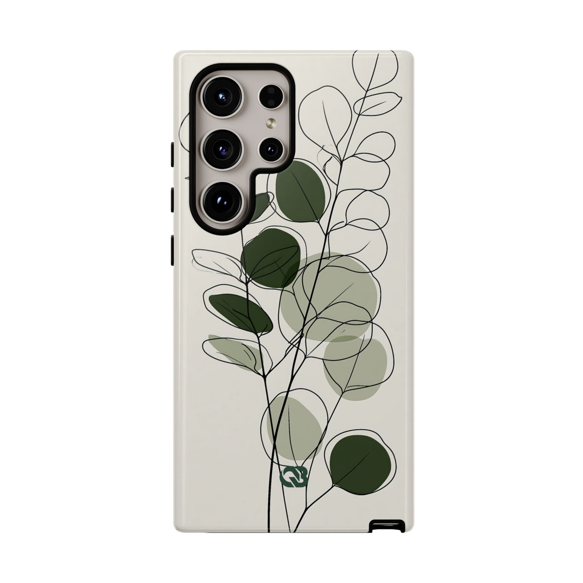 Eucalyptus Foliage Study · Tough Phone Case for Samsung · Green