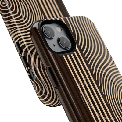 Brown Tough 2.0 Magsafe Phone Case for iPhone - Espresso Sand Ridge