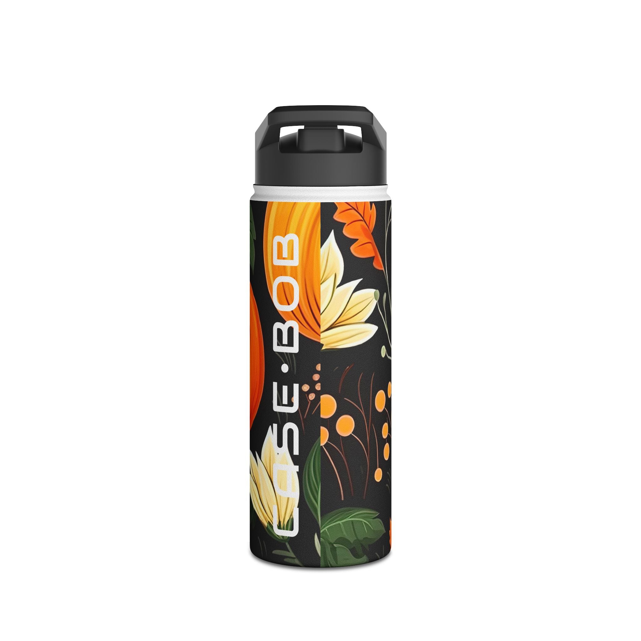 Pumpkin Glow - Stainless Steel Water Bottle