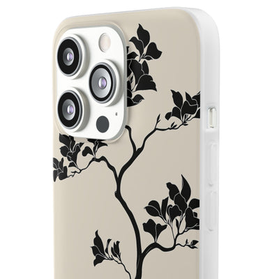 Ebony Magnolia · Lite Phone Case for iPhone ·  Beige