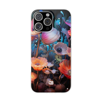 Luminous Poppy Glade · Soft Coque de téléphone pour iPhone