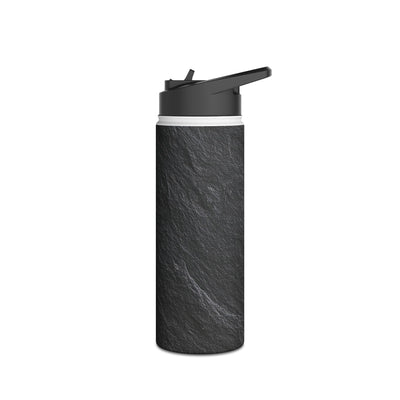 Obsidian Slate · Insulated Water Bottle · Black
