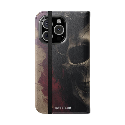 Skull Thorn Crown - iPhone 16 Pro Case - Wallet
