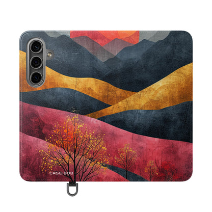 Sunset Hills - Samsung S24 Case - Lompakko