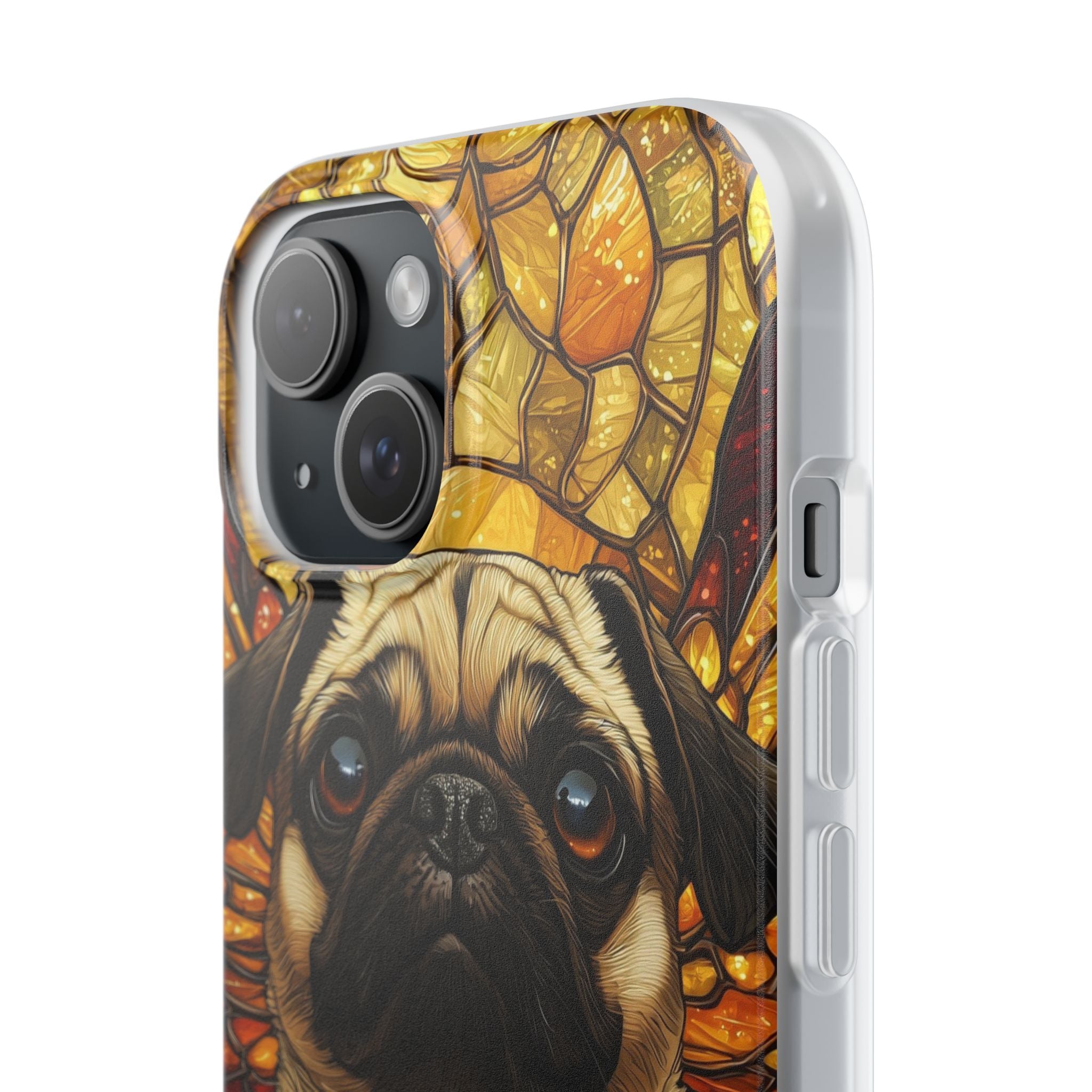 Amber Pug Divinity · Soft Case for iPhone