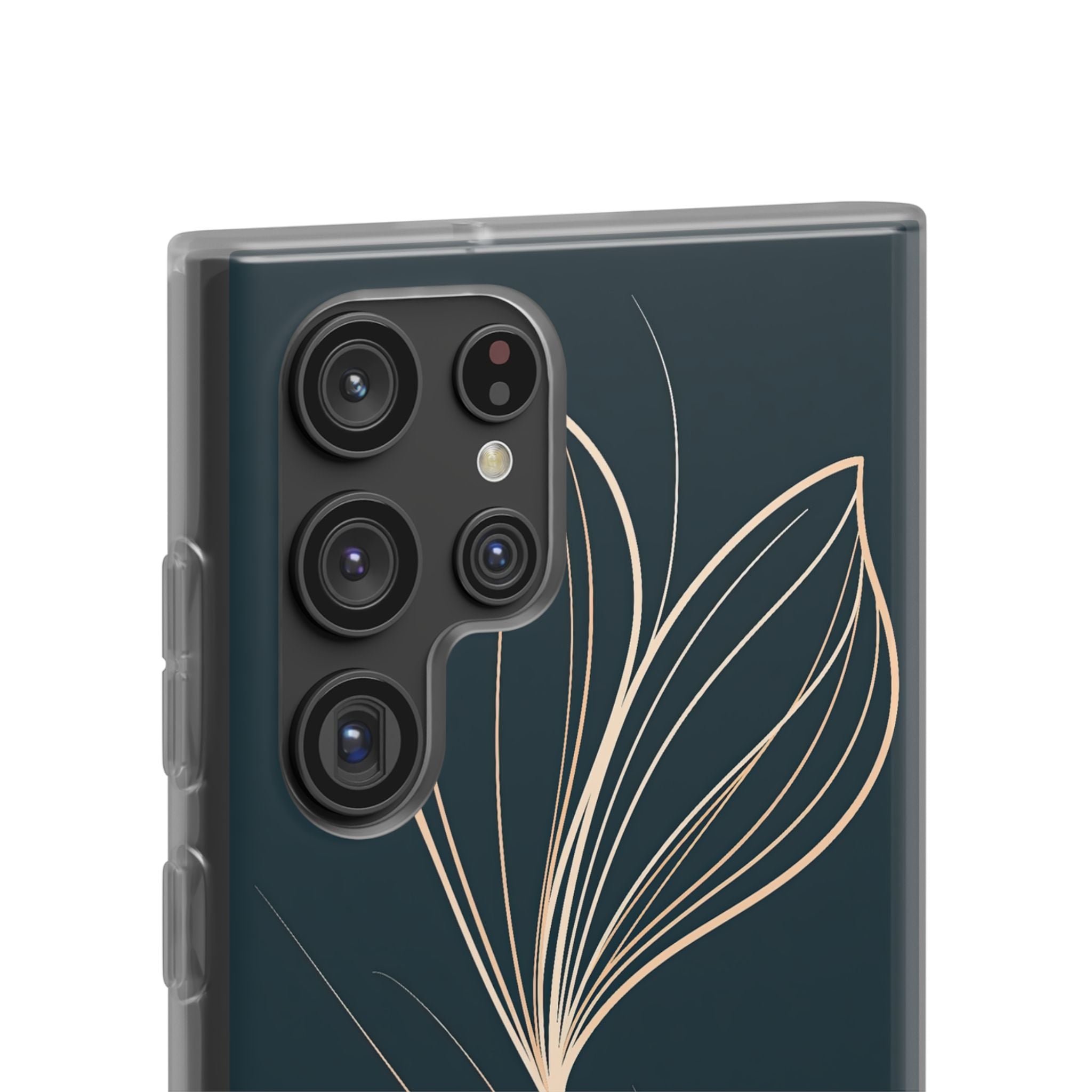 Teal Lite Phone Case for Samsung - Sandstone Silk Flora