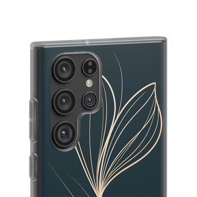 Teal Lite Phone Case for Samsung - Sandstone Silk Flora