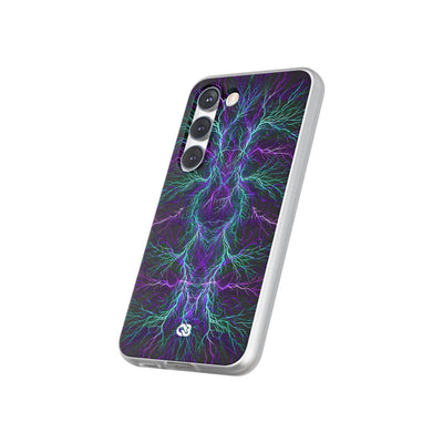 Electric Plasma Arbor · Lite Phone Case for Samsung · Purple