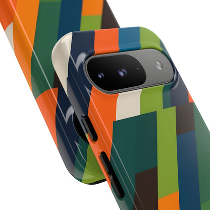 Diagonal Blaze Google Pixel 9 Case - Tough