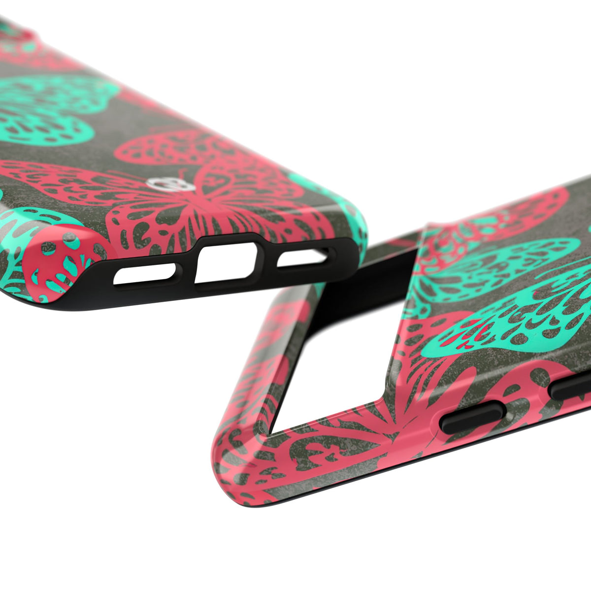 Electric Papillon · Tough Phone Case for Pixel ·  Pink