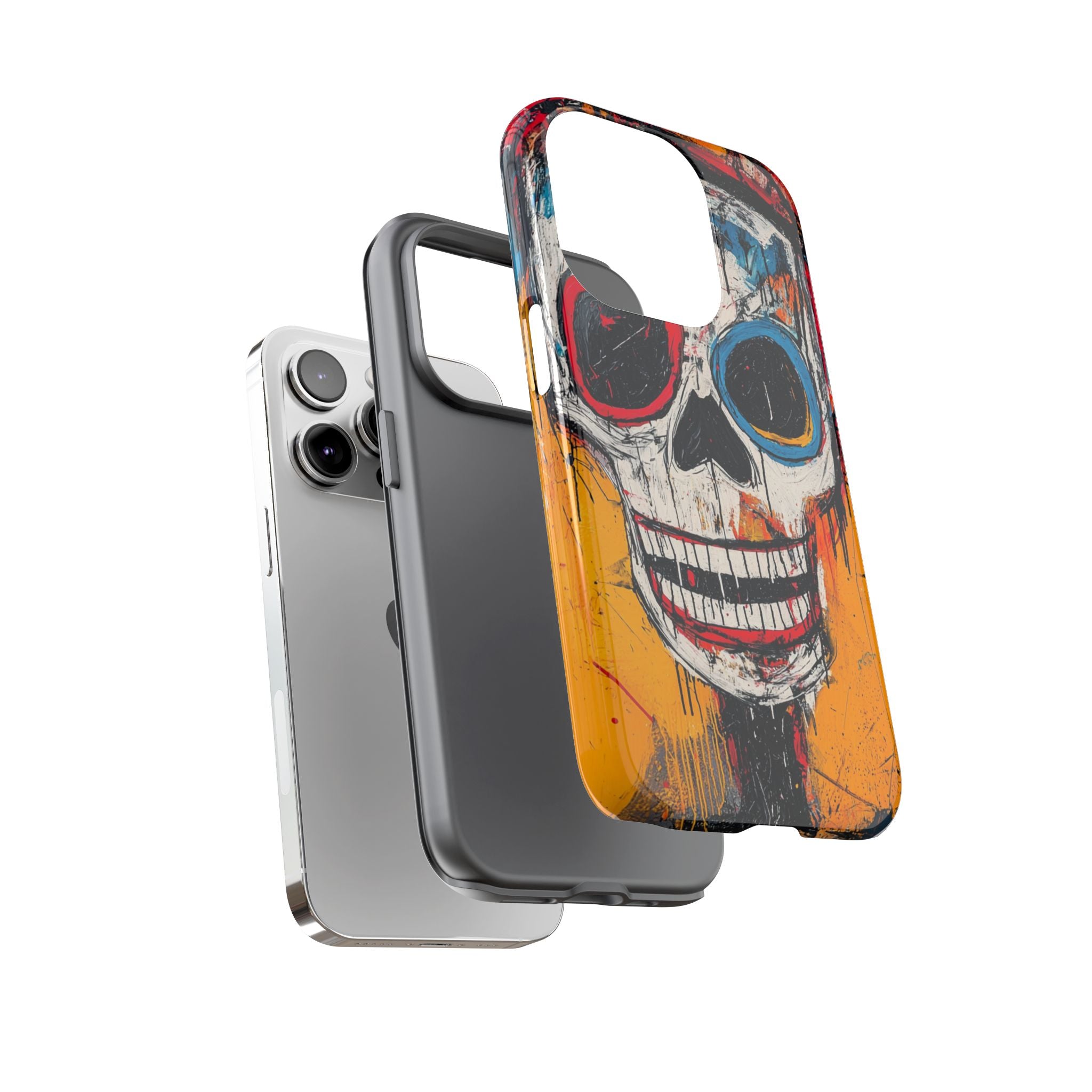 Vivid Graffiti Skull · Tough Phone Case for iPhone