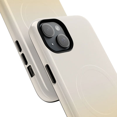 Yellow Tough 2.0 Magsafe Phone Case for iPhone - Bleached Citron Haze