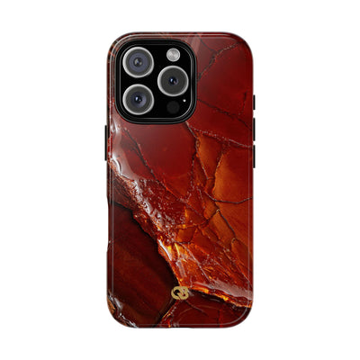 Amber Embrace · Tough Phone Case for iPhone · Brown