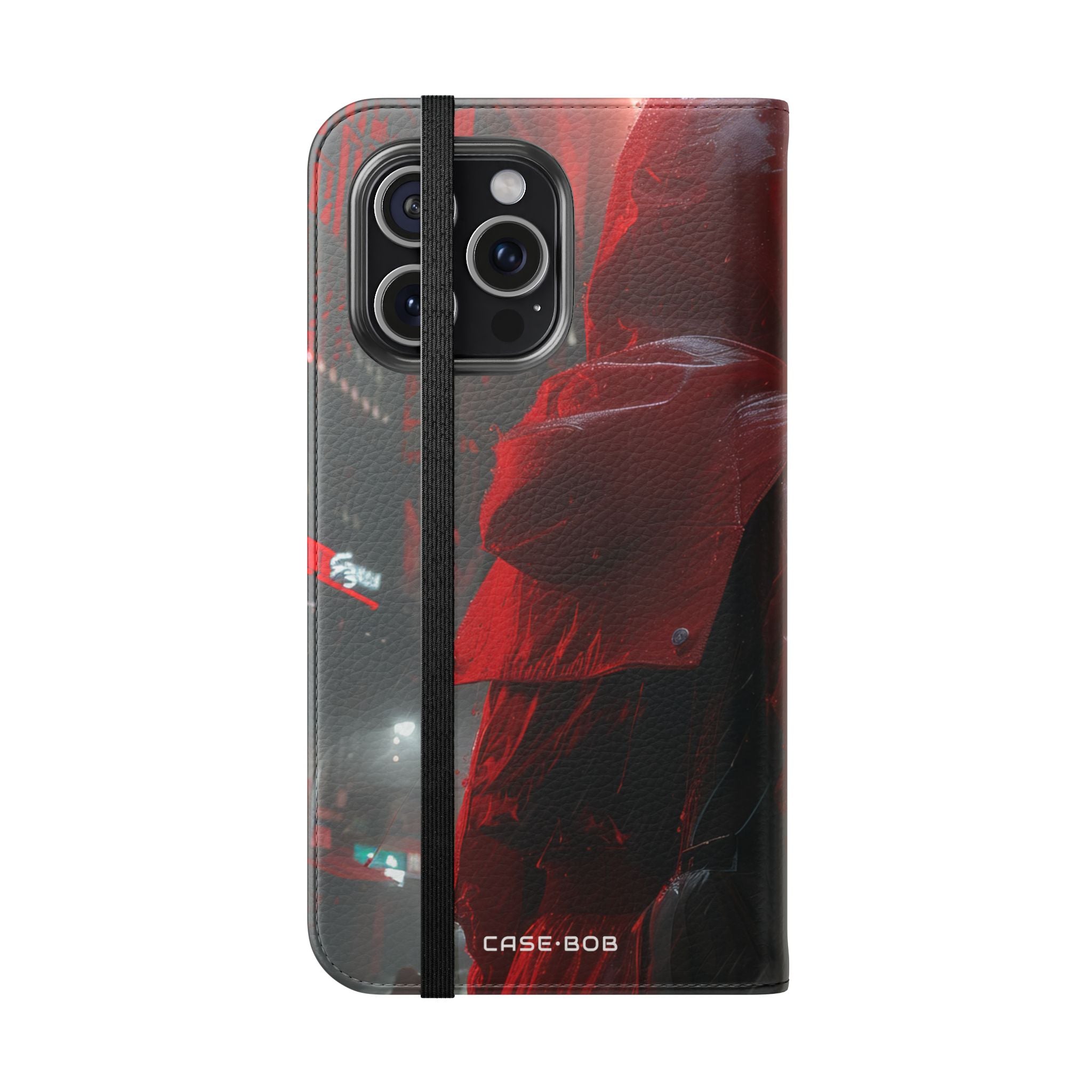 Red Hood Eclipse - iPhone 15 Pro Max Case - Wallet