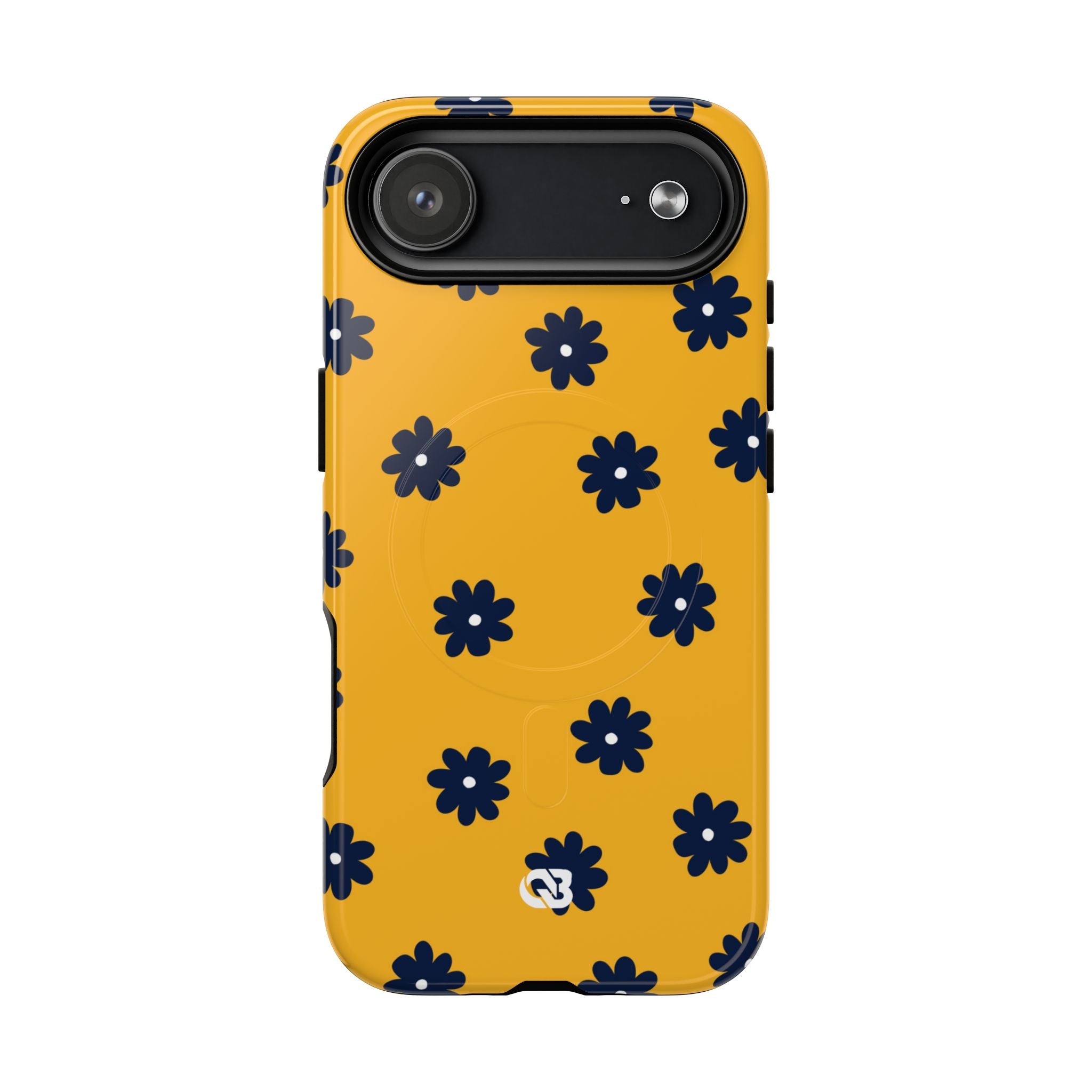 Navy Daisy Mustard · Tough+ Phone Case for iPhone · Magsafe