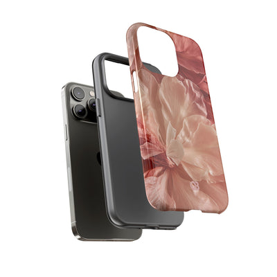 Blush Silk Bloom · Tough Phone Case for iPhone · Pink