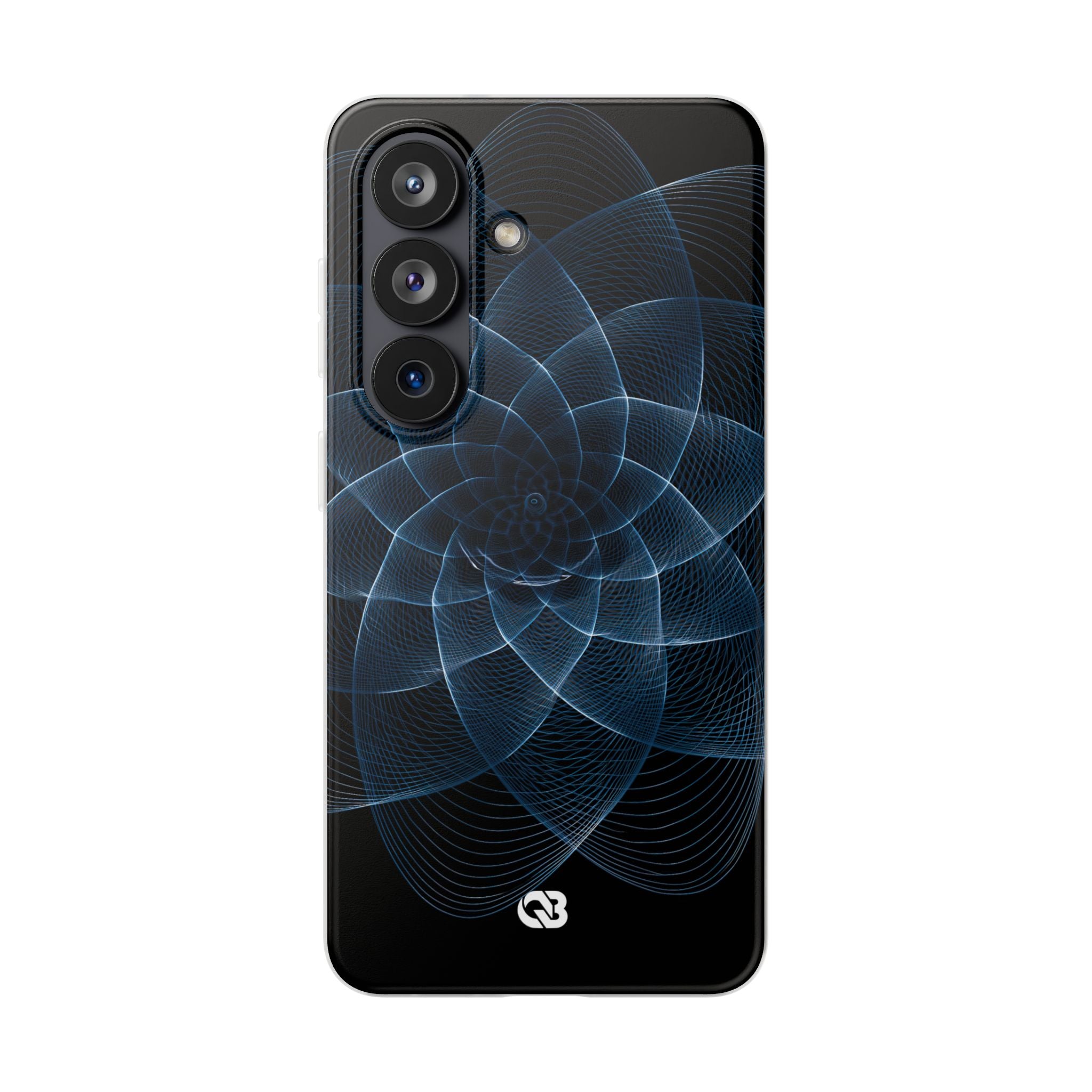 Blue Lite Phone Case for Samsung - Cobalt Geometric Bloom