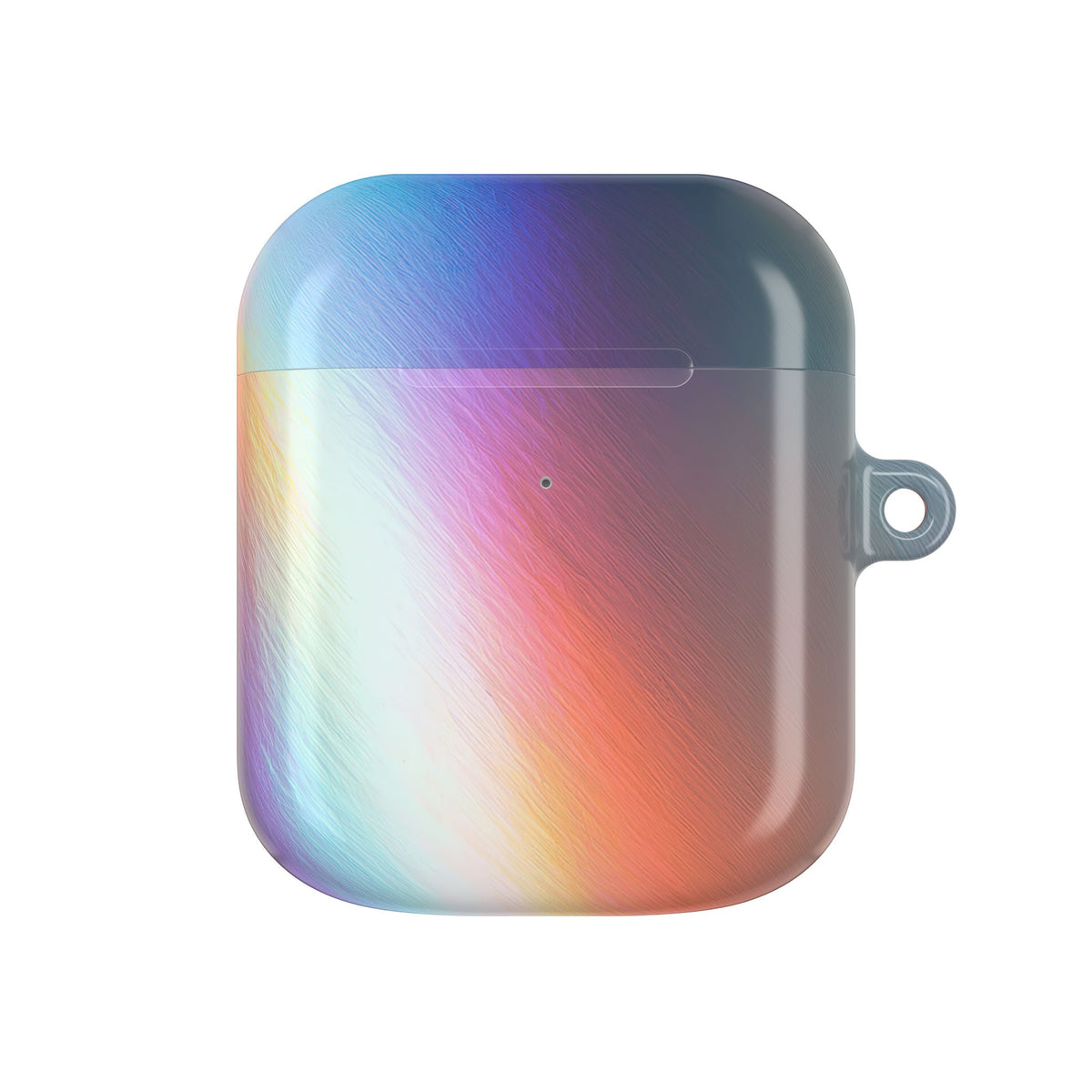Prismatic Ray · Hard Case for AirPods & AirPods Pro · Blue