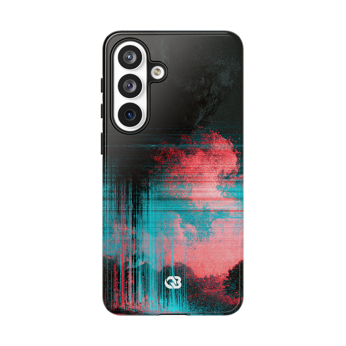 Digital Signal Drift · Tough Phone Case for Samsung · Black