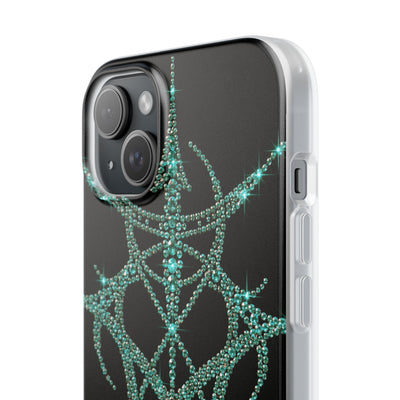 Teal Cyber Sigil · Lite Phone Case for iPhone ·  Teal