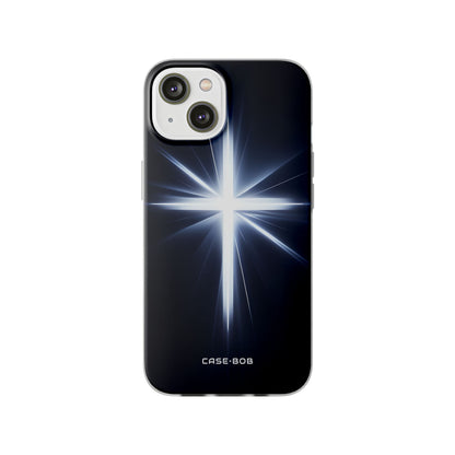 Glowing Crossburst iPhone 14 Case - Soft