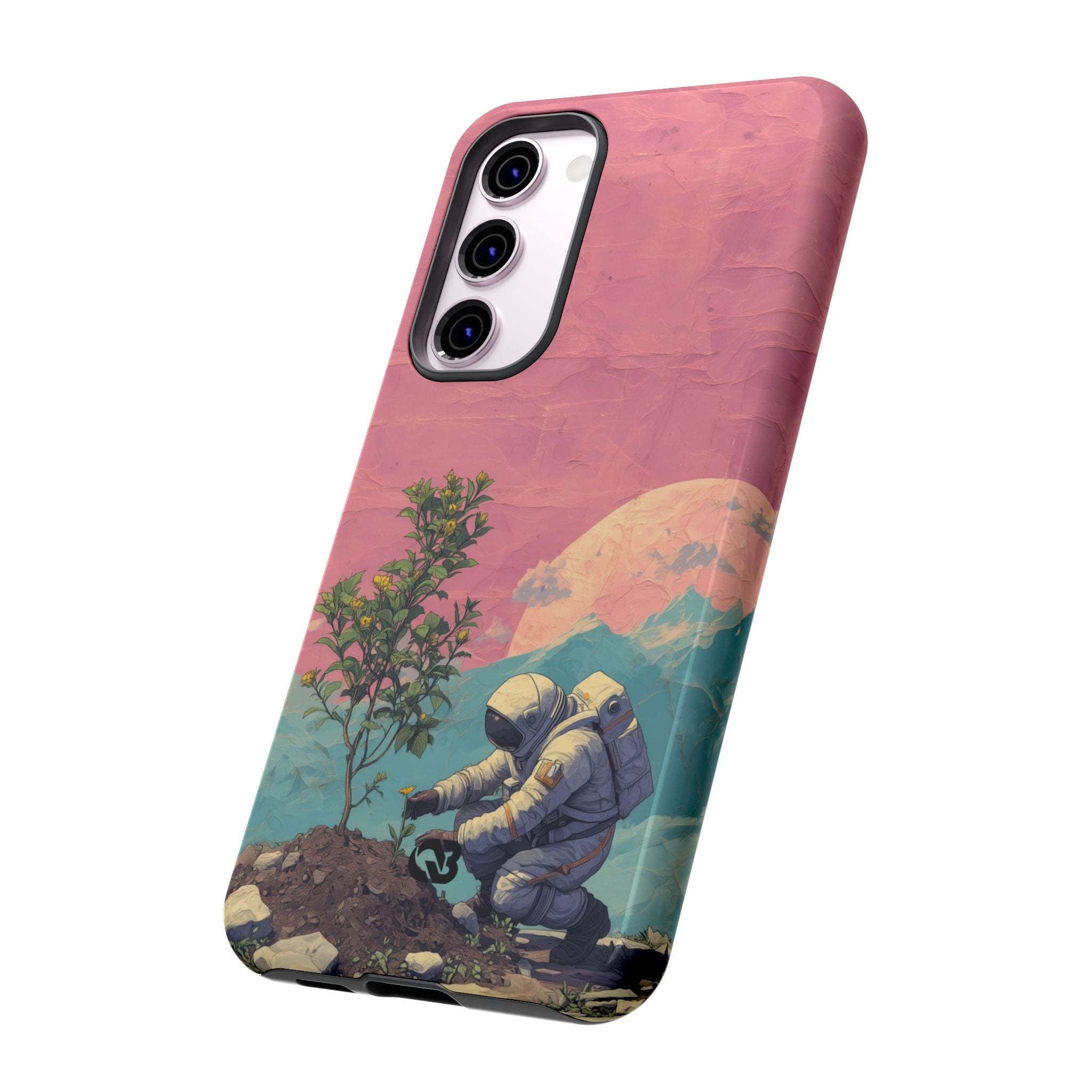 Lunare Pastellblüte · Tough Handyhülle für Samsung