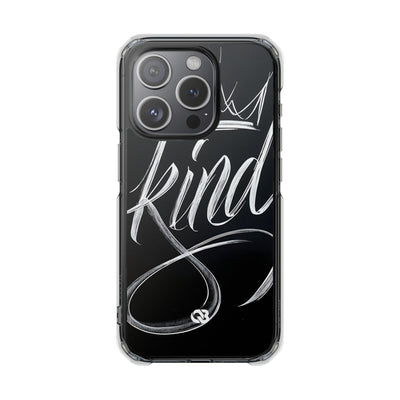 Noir Crown Script · Impact Phone Case for iPhone · Magsafe