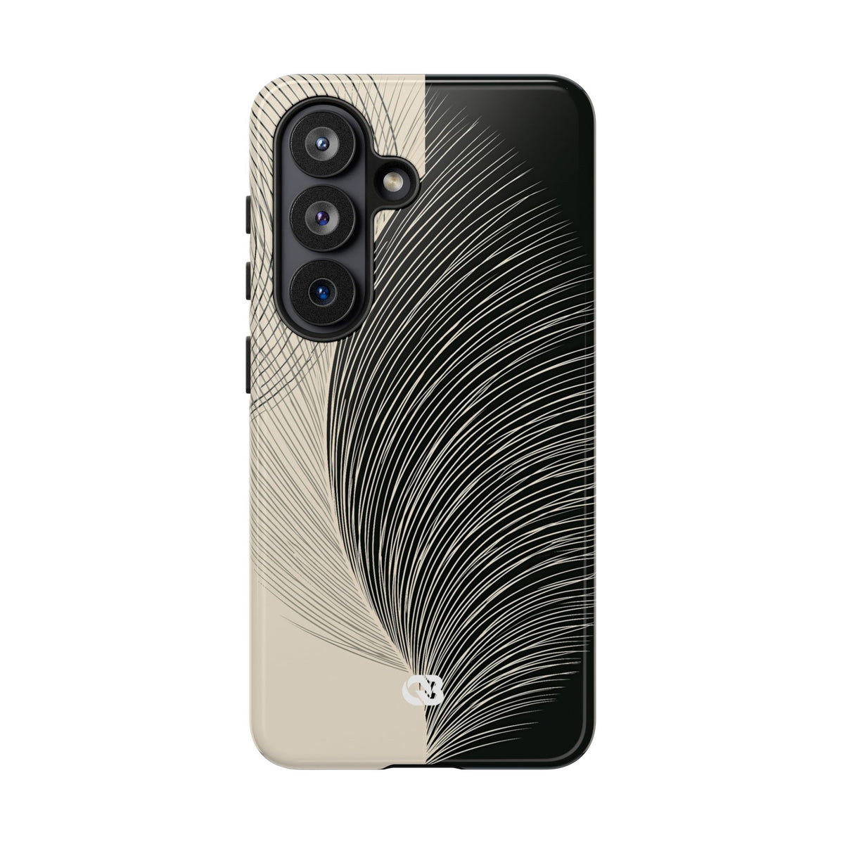 Minimal Frond Study · Tough Phone Case for Samsung · Black