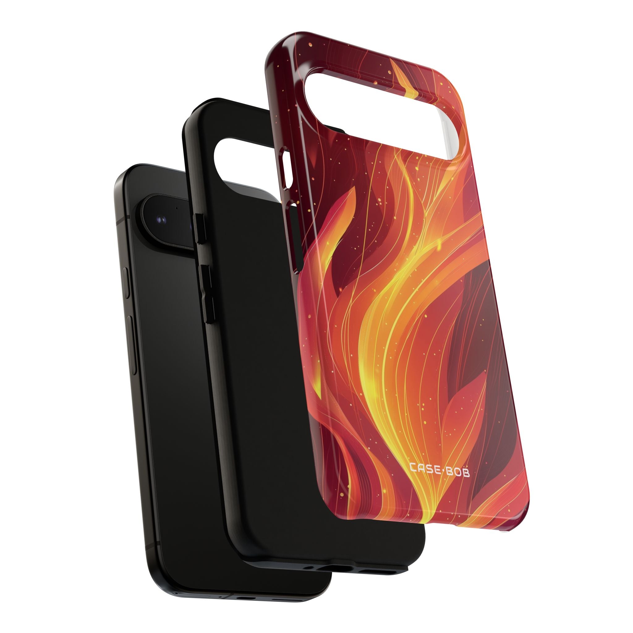 Flaming Flow Google Pixel 9 Pro XL Case - Tough