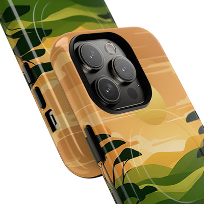 Verdant Horizon Sun · Tough+ Phone Case for iPhone · Magsafe